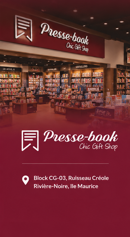 Press Book store at Ruisseau Cr&eacute;ole Shopping Mall